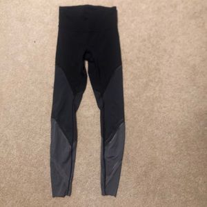 Lululemon faded tri-color yoga leggings